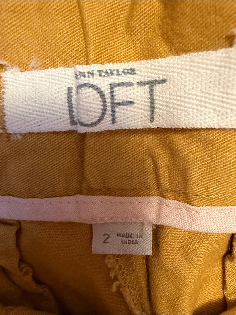 6: LOFT Women's Cotton Shorts - Mustard, Burgundy, Blue, Red, Olive, Khaki